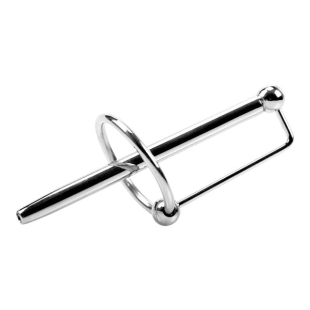 Long Princess Wand  -  Penis-Plug Med Glansring - 32 Mm
