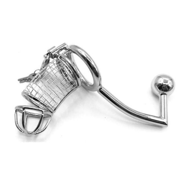 Bound Penisbur med Anal Plug