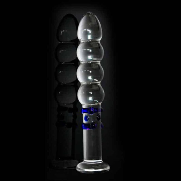 Celestials Beaded Glas Dildo