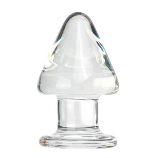 Celestials Max! Glas Buttplug Transparent