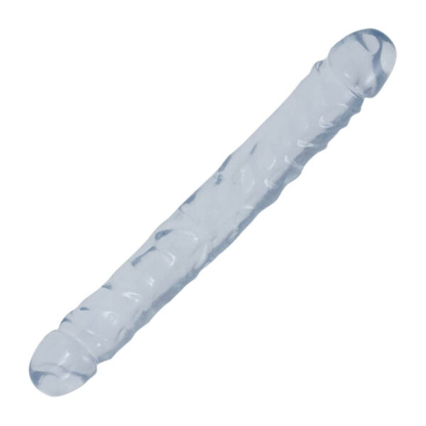 Doc Johnson Crystal Jellies Dobbelt Dildo - klar Doc Johnson Crystal Jellies Dobbelt Dildo - klar