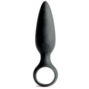 Fifty Shades of Grey Silikone Butt Plug Sort Fifty Shades of Grey Silikone Butt Plug Sort