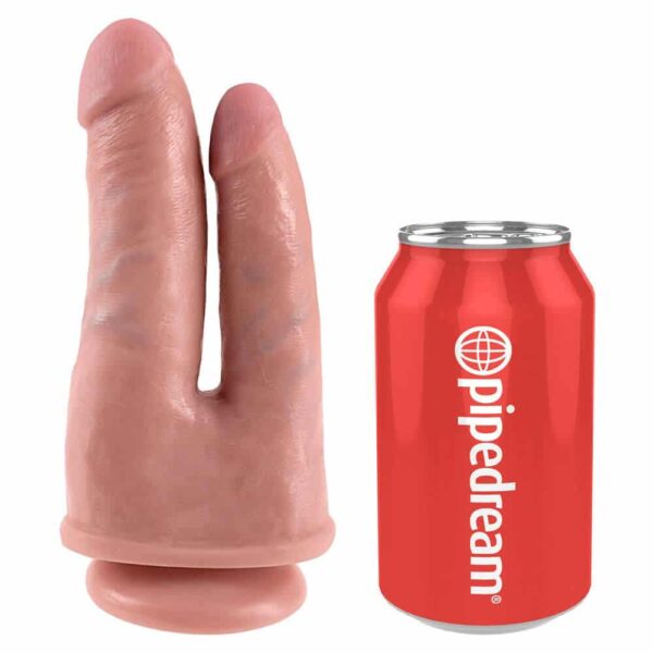 King Cock® Dobbelt Dildo 15 cm King Cock® Dobbelt Dildo 15 cm