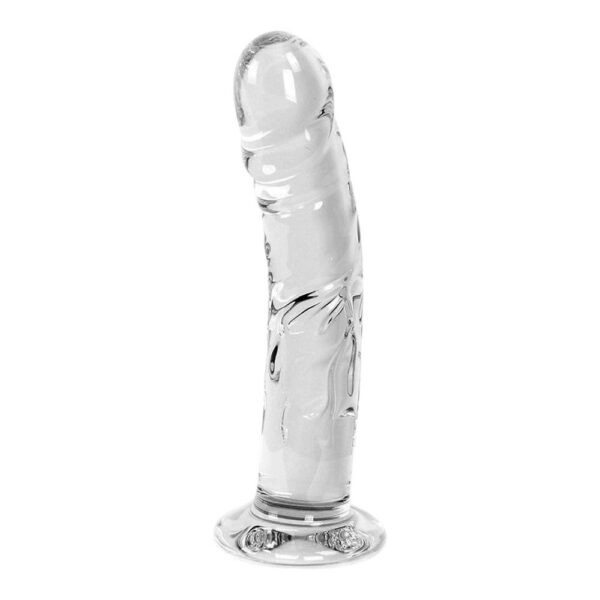Kiotos Glas Dildo - Rund og realistisk