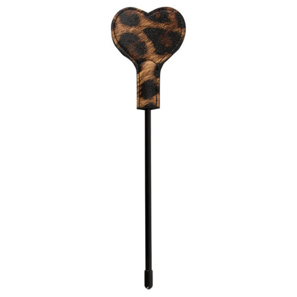 Leopard Frenzy Heart Shaped Paddle