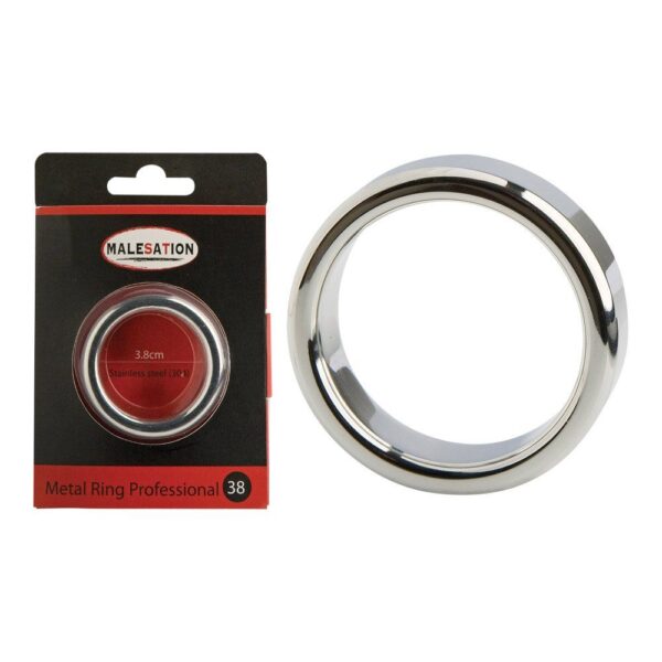 Malesation Metal Penisring - 38 mm