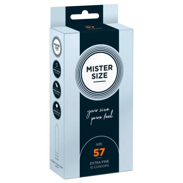 Mister Size 57 mm - Kondomer-10 stk.