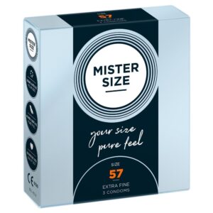 Mister Size 57 mm - Kondomer-3 stk.