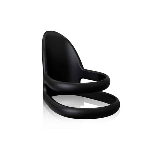 Pleaser Mac Silikone Penisring Sort