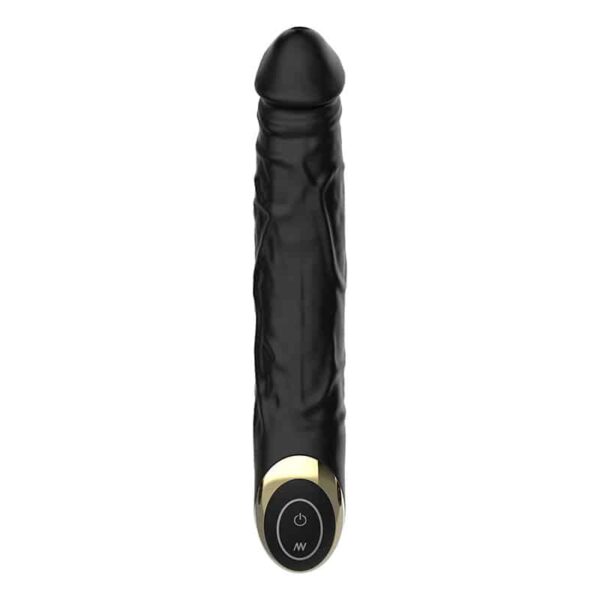 Pleaser Terry Dildo Vibrator - Sort