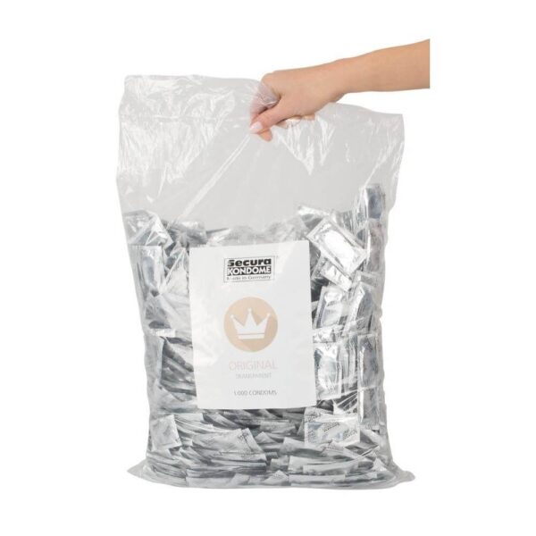 Secura Original Kondomer - Stærke og tynde (1000 stk.)