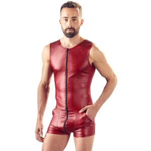 SvenJoyment Rød Jumpsuit/Playsuit til Mænd - S SvenJoyment Rød Jumpsuit/Playsuit til Mænd - S