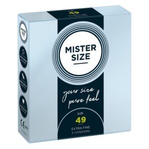 Mister Size 49 mm - Kondomer-3 stk.
