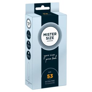 Mister Size 53 mm - Kondomer-10 stk.