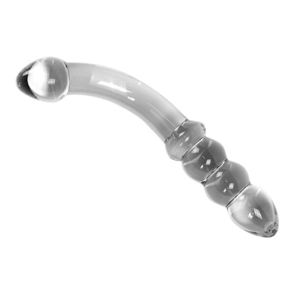 Kiotos Glas Dildo - Kurvet og Krøllet