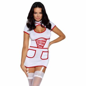 Cottelli Lora Sygeplejerske Kostume - S Cottelli Lora Sygeplejerske Kostume - S